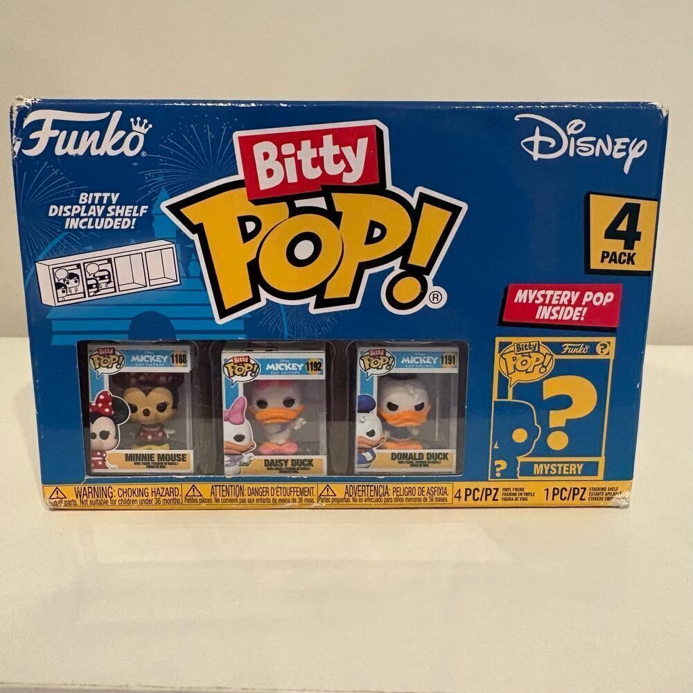 Disney Funko Bitty Pops 4 Pack